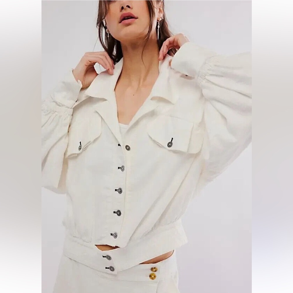 NEW FREE PEOPLE Billy Saddle Jacket